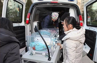 三台县妇婴监护型护送